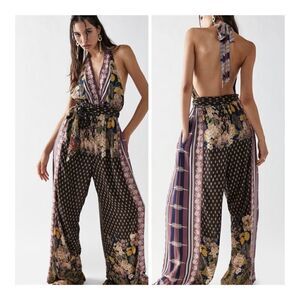Free People Chessa Jumpsuit Halter Wide Leg One Piece
Size XL
NWT retail $248